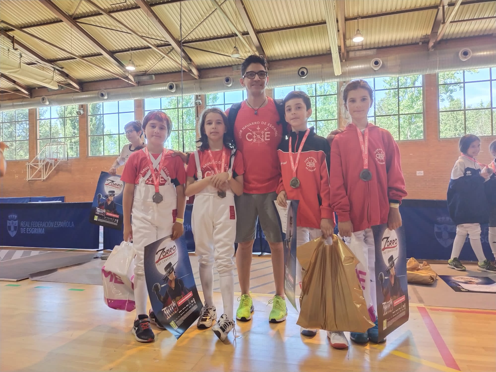 Medallas navarras en el Criterium Nacional 2022